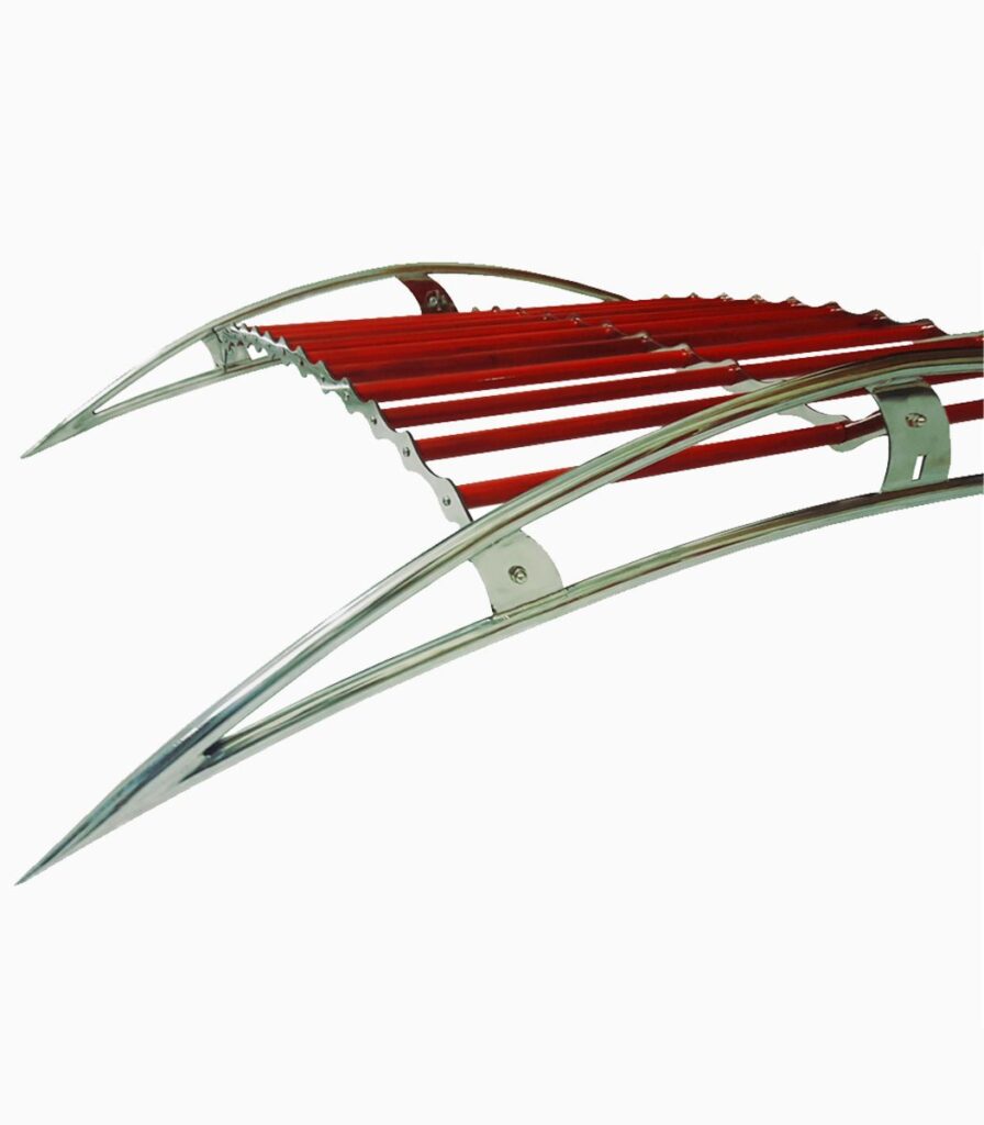 Volkswagen Beetle Roof Rack with Red Slats