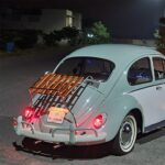 Volkswagen Beetle Deck-Lid Rack with Wooden Slats