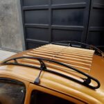 Volkswagen Beetle Roof Rack with Wooden Slats