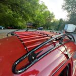 Volkswagen Beetle Roof Rack with Red Slats
