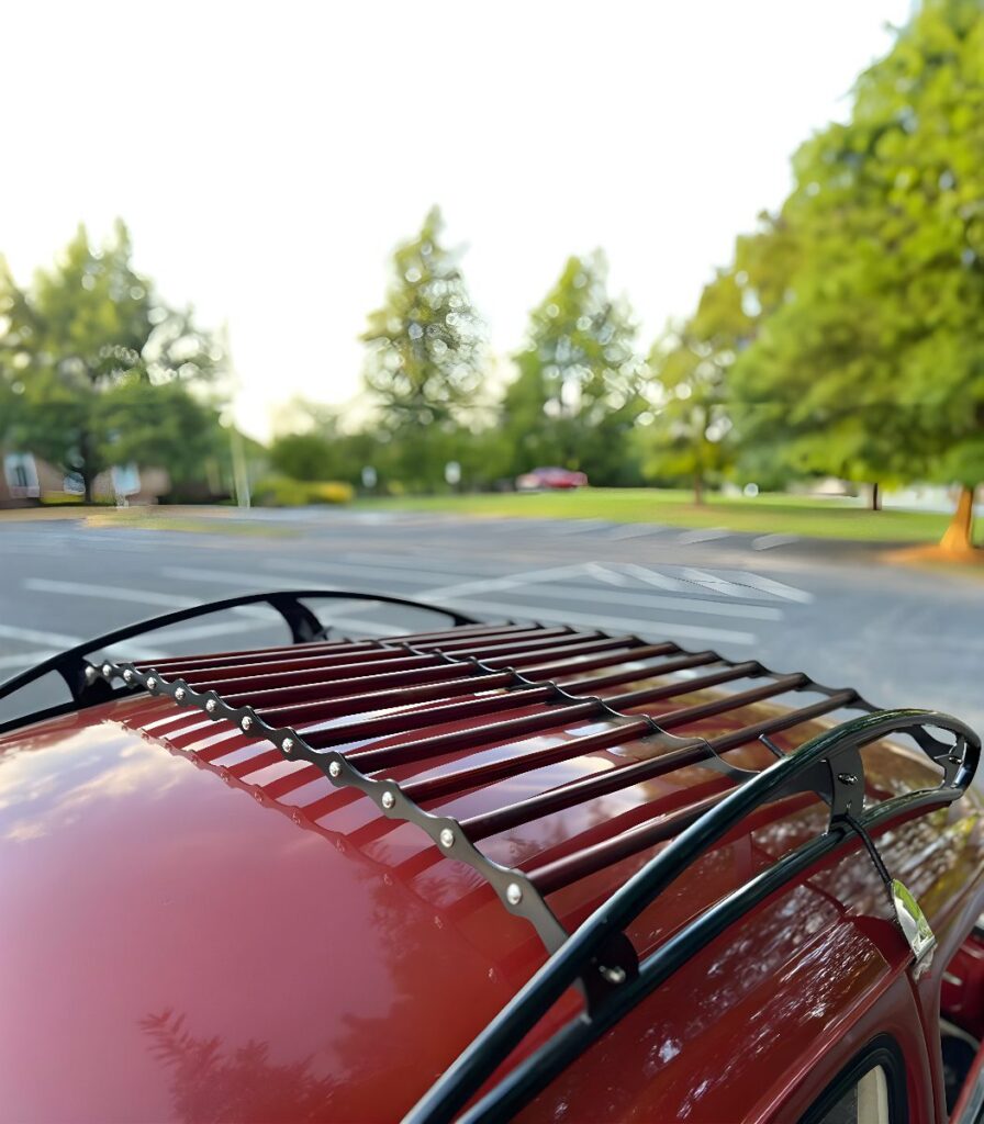 Volkswagen Beetle Roof Rack with Black Slats