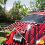 Volkswagen Beetle Deck-Lid Rack with Red Slats