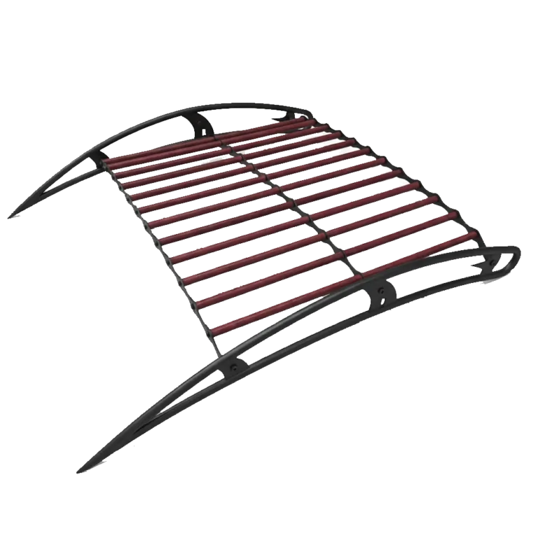 Wood-slat roof rack for a classic Volkswagen